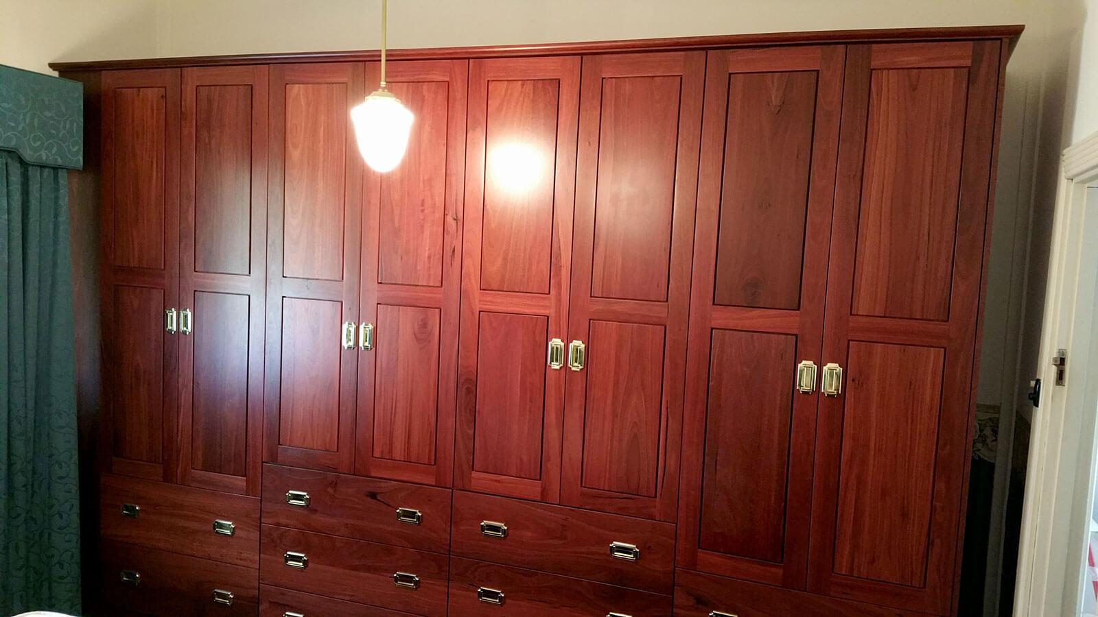 Guildford Jarrah Wardrobe L