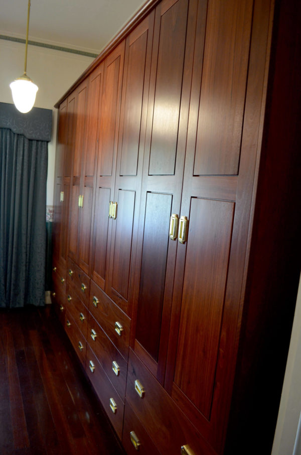 Guildford Jarrah Wardrobe L