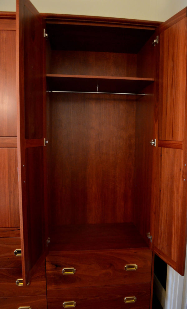 Guildford Jarrah Wardrobe L