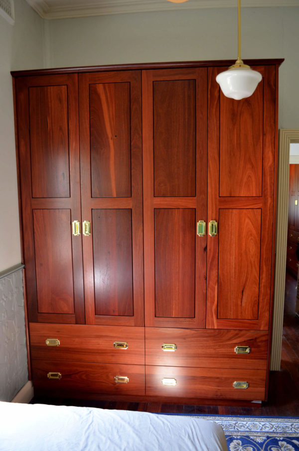 Guildford Jarrah Wardrobe S