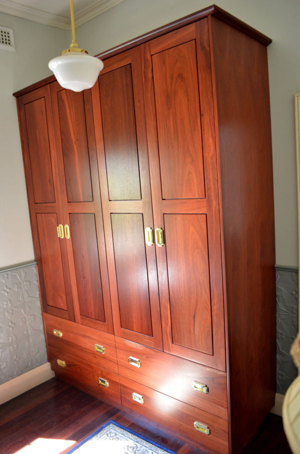 Guildford Jarrah Wardrobe S