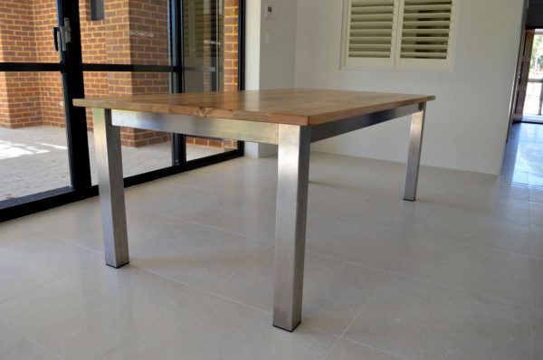 Augusta Stainless Marri Dining Table