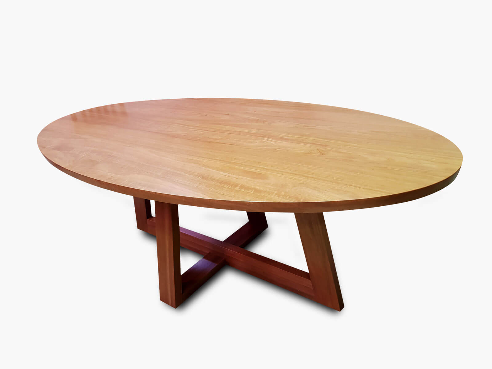 Capel Oval Tasmanian Oak Dining Table
