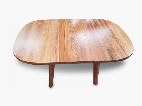 Retro Rounded Extension Dining Table