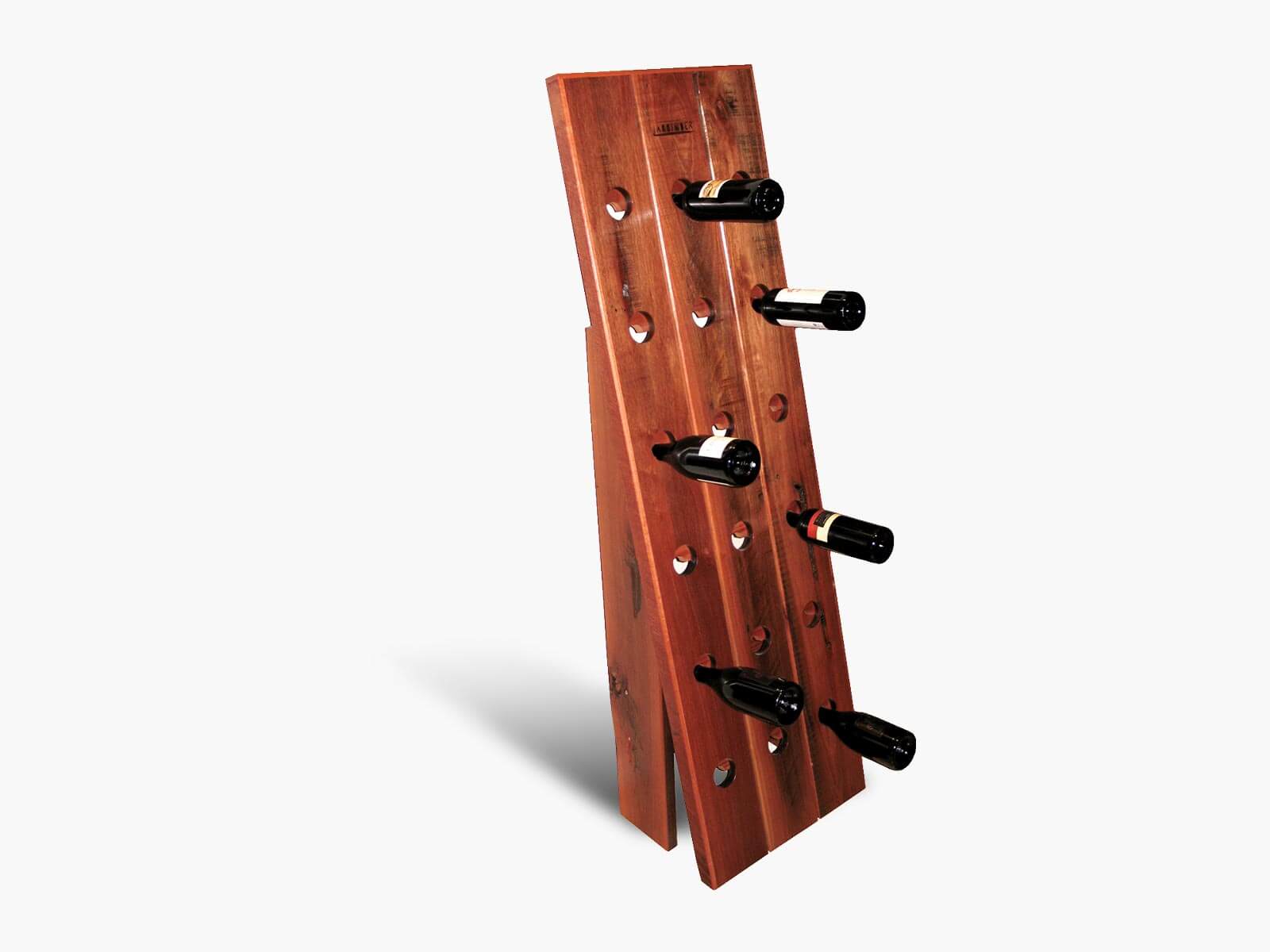 Wine Rack Riddling Jarrah