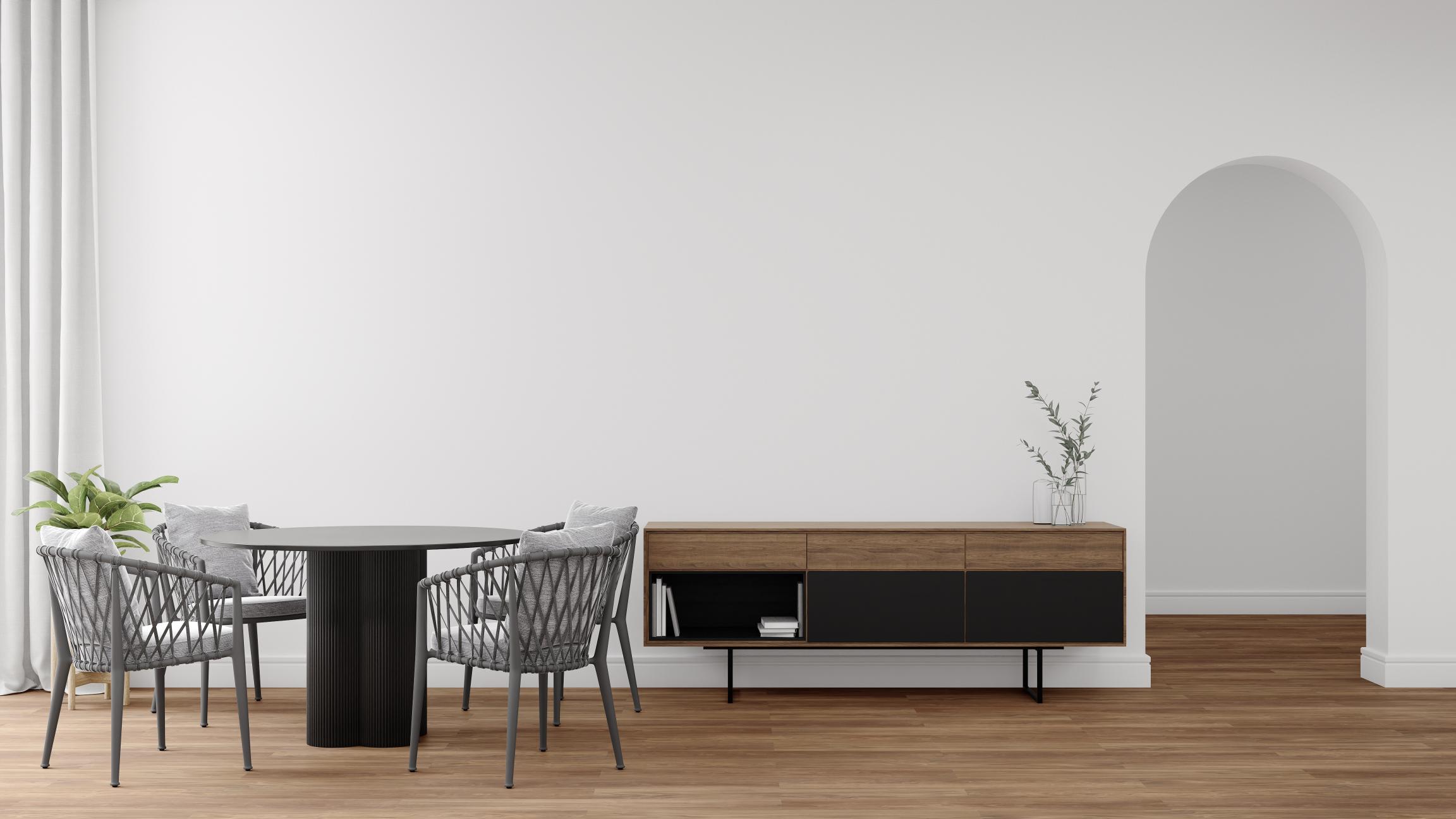 Wall dining table