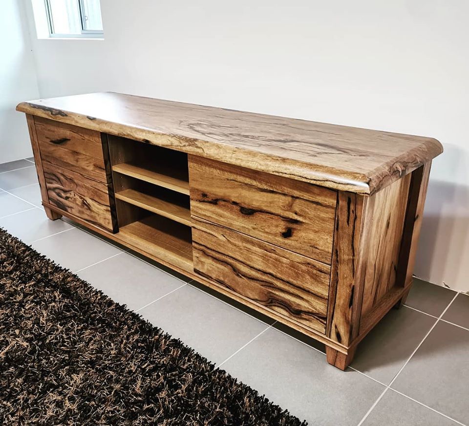 Custom Marri Entertainment TV Unit by Jarrimber