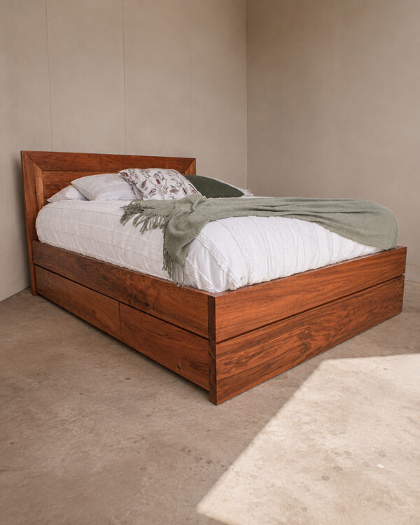 Roleystone King Bed with underbed drawers