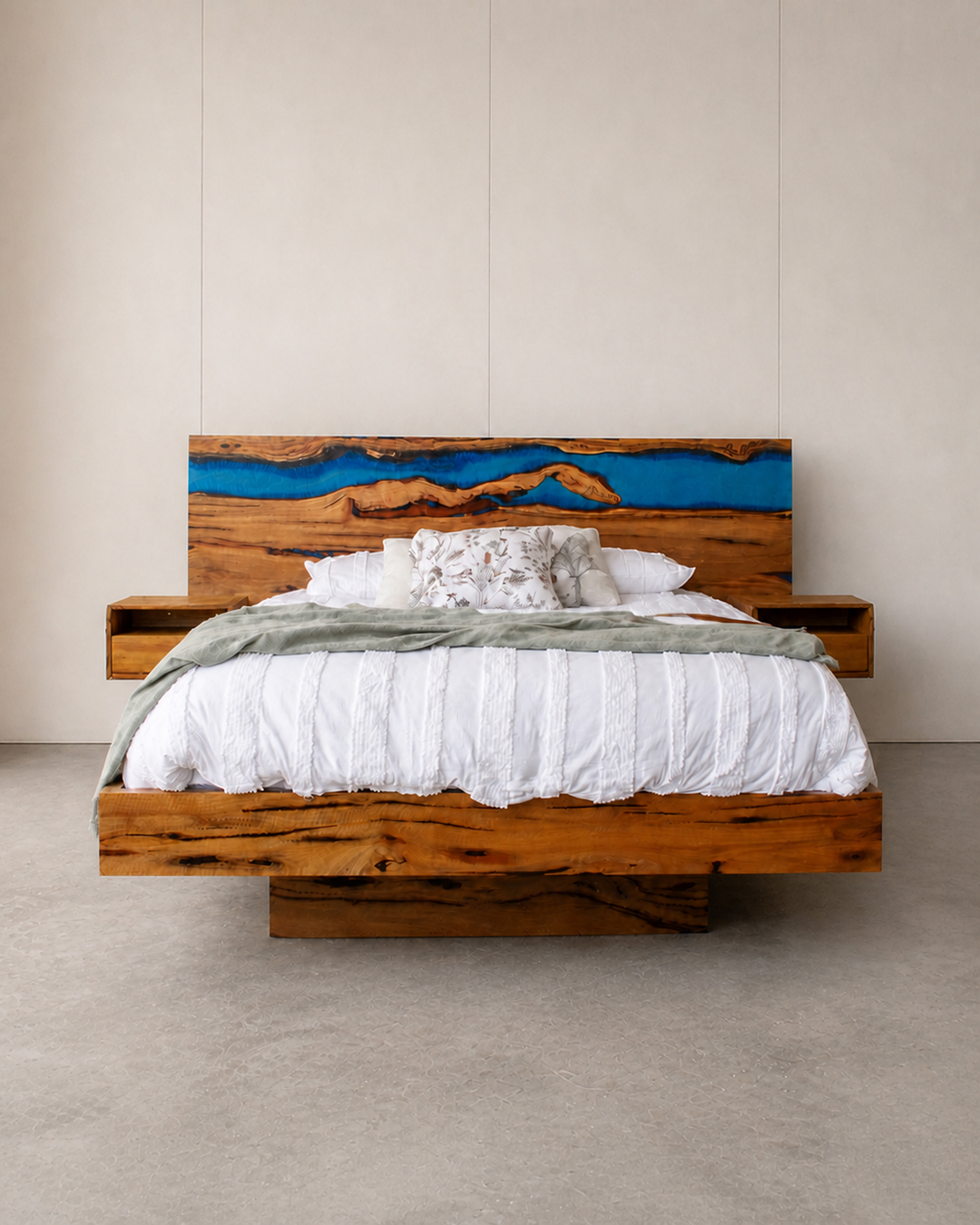 River Resin Doubleview Bed