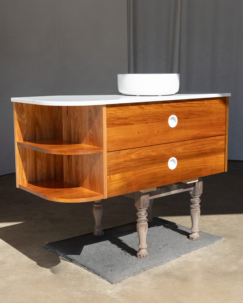 Bicton 1200mm Stone Top Bathroom Vanity